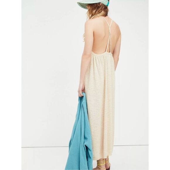 NWT Free People FP Beach Under The Stars Sweater Midi Dress Size Medium - Picture 3 of 8